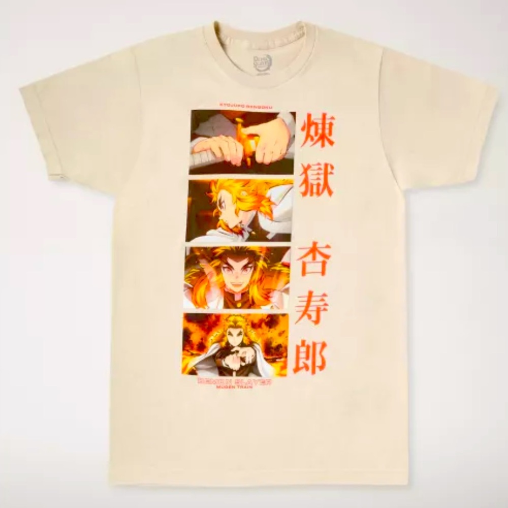 NWT Rengoku Tshirt - Demon Slayer